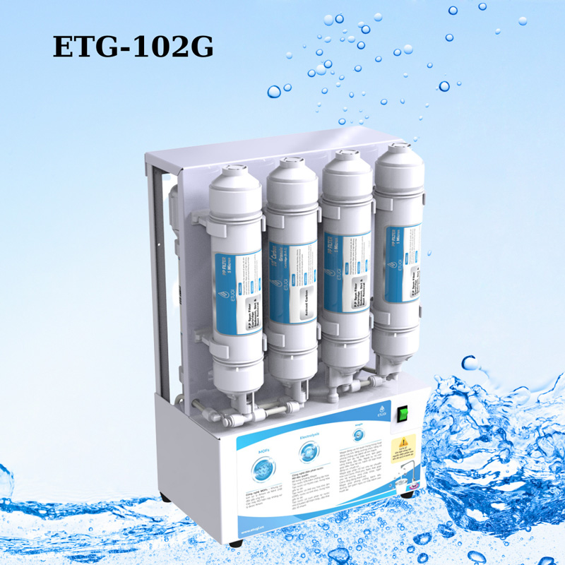 MÁY LỌC NƯỚC ION KIỀM ETUGI 3 IN 1 - ĐỂ GẦM0